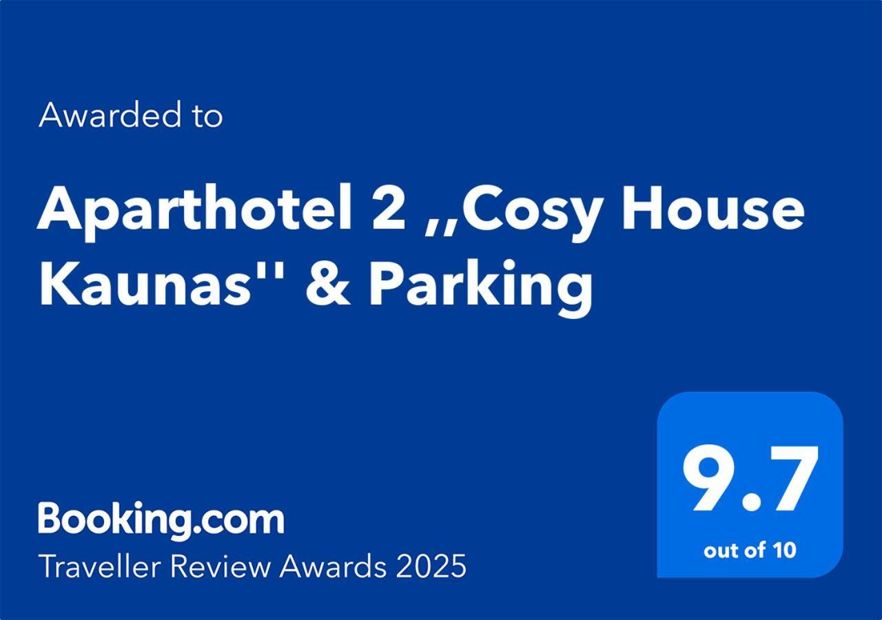 Aparthotel Savas 2 ,,Cosy House Kaunas" & Parking Exterior foto